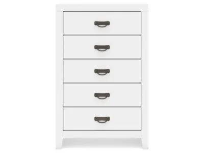 Signature Design by Ashley Binterglen Full Panel Bed, Dresser, Chest and Nightstand - B427B17