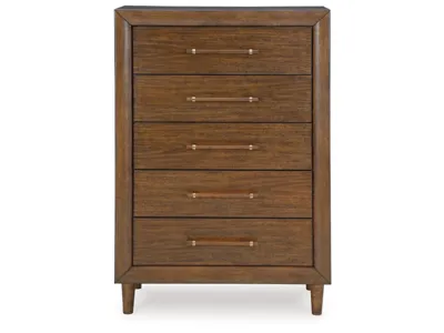 Signature Design by Ashley Lyncott King Upholstered Bed, Chest and Nightstand - B615B13