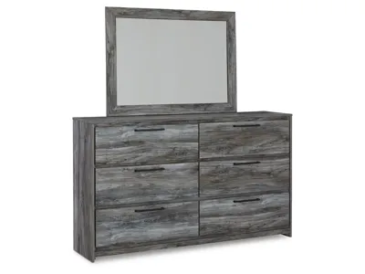 Signature Design by Ashley Baystorm King Storage Bed, Dresser, Mirror, Chest and 2 Nightstands - B221B86