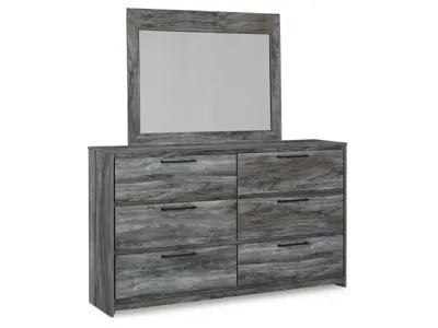 Signature Design by Ashley Baystorm King Storage Bed, Dresser, Mirror, Chest and 2 Nightstands - B221B86