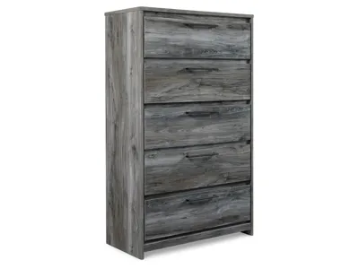Signature Design by Ashley Baystorm King Storage Bed, Dresser, Mirror, Chest and 2 Nightstands - B221B86