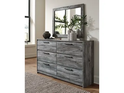 Signature Design by Ashley Baystorm King Storage Bed, Dresser, Mirror, Chest and 2 Nightstands - B221B86