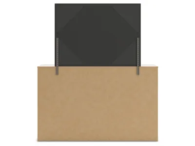 Signature Design by Ashley Lawroy King Panel Storage Bed, Dresser, Mirror and Nightstand - B2310B46