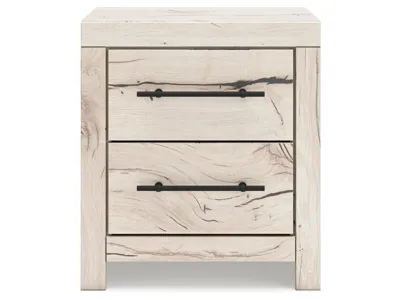 Signature Design by Ashley Lawroy King Panel Storage Bed, Dresser, Mirror and Nightstand - B2310B46