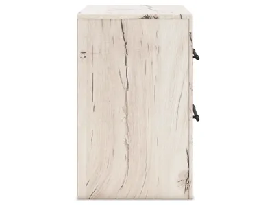 Signature Design by Ashley Lawroy King Panel Storage Bed, Dresser, Mirror and Nightstand - B2310B46