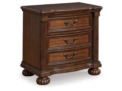 Signature Design by Ashley Lavinton King Poster Bed, Dresser, Mirror and Nightstand - B764B17