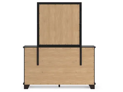 Signature Design by Ashley Covetown King Panel Bed, Dresser, Mirror and Nightstand - B441B15