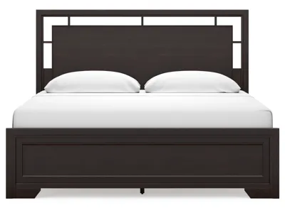 Signature Design by Ashley Covetown King Panel Bed, Dresser, Mirror and Nightstand - B441B15