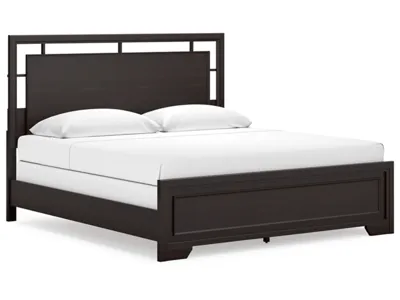 Signature Design by Ashley Covetown King Panel Bed, Dresser, Mirror and Nightstand - B441B15