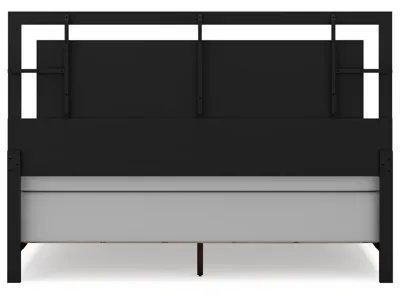 Signature Design by Ashley Covetown King Panel Bed, Dresser, Mirror and Nightstand - B441B15