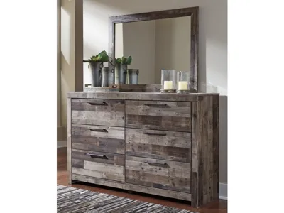 Signature Design by Ashley Derekson King Panel Storage Bed, Dresser, Mirror, Chest and Nightstand - B200B74
