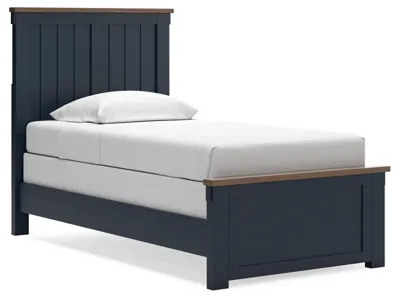 Signature Design by Ashley Landocken Twin Panel Bed, Chest and Nightstand - B414B19