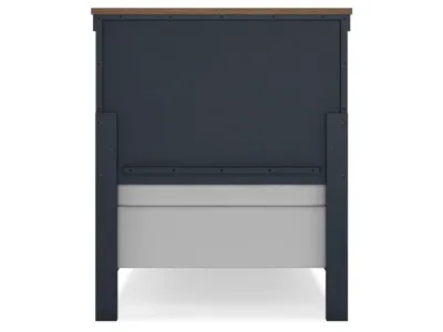 Signature Design by Ashley Landocken Twin Panel Bed, Chest and Nightstand - B414B19