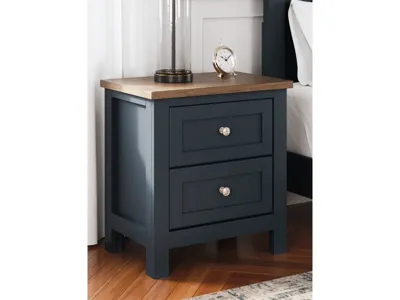Signature Design by Ashley Landocken Twin Panel Bed, Chest and Nightstand - B414B19