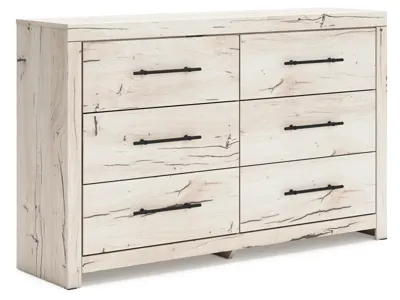 Signature Design by Ashley Lawroy Queen Storage Bed, 2 Dressers, Mirror and 2 Nightstands - B2310B49