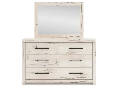 Signature Design by Ashley Lawroy Queen Storage Bed, 2 Dressers, Mirror and 2 Nightstands - B2310B49