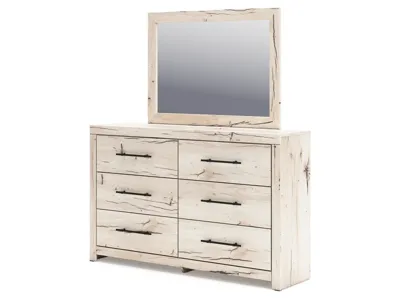 Signature Design by Ashley Lawroy Queen Storage Bed, 2 Dressers, Mirror and 2 Nightstands - B2310B49