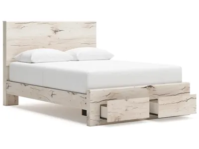 Signature Design by Ashley Lawroy Queen Storage Bed, 2 Dressers, Mirror and 2 Nightstands - B2310B49