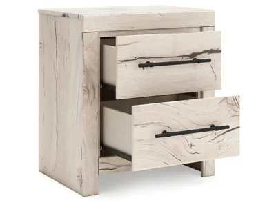 Signature Design by Ashley Lawroy Queen Storage Bed, 2 Dressers, Mirror and 2 Nightstands - B2310B49