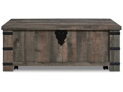 Signature Design by Ashley Hollum Coffee Table and 3 End Tables - T466T2