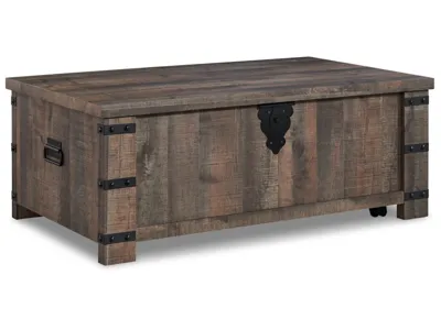 Signature Design by Ashley Hollum Coffee Table and 3 End Tables - T466T2