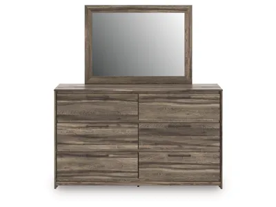 Signature Design by Ashley Elbrim Queen Panel Storage Bed, Dresser, Mirror and Nightstand - PCB2005B13
