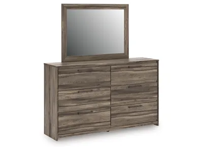 Signature Design by Ashley Elbrim Queen Panel Storage Bed, Dresser, Mirror and Nightstand - PCB2005B13
