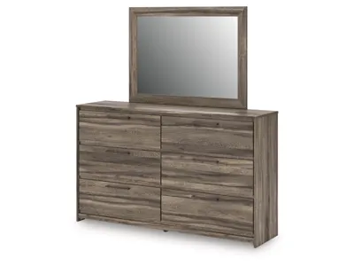 Signature Design by Ashley Elbrim Queen Panel Storage Bed, Dresser, Mirror and Nightstand - PCB2005B13