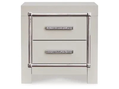 Signature Design by Ashley Zyniden Queen Panel Bed and Nightstand - B2114B23