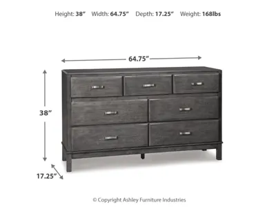 Signature Design by Ashley Caitbrook Full Storage Bed, Dresser and Nightstand - B476B36