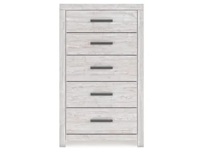 Signature Design by Ashley Cayboni Twin Panel Bed, Dresser and Chest - B3788B11