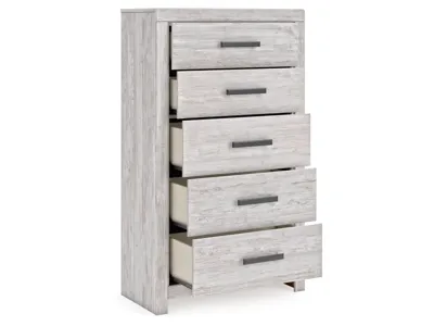 Signature Design by Ashley Cayboni Twin Panel Bed, Dresser and Chest - B3788B11