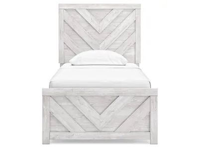 Signature Design by Ashley Cayboni Twin Panel Bed, Dresser and Chest - B3788B11