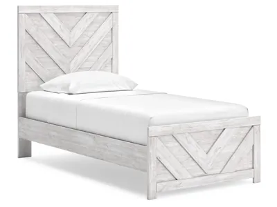 Signature Design by Ashley Cayboni Twin Panel Bed, Dresser and Chest - B3788B11