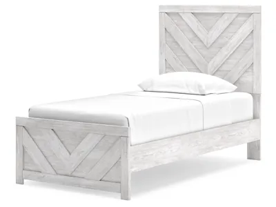 Signature Design by Ashley Cayboni Twin Panel Bed, Dresser and Chest - B3788B11