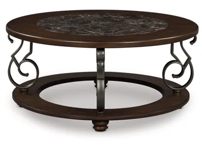 Signature Design by Ashley Frallyn Coffee Table and 2 Ends - T623T1