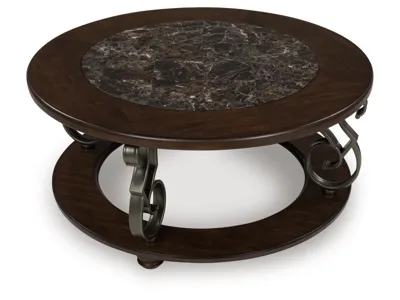 Signature Design by Ashley Frallyn Coffee Table and 2 Ends - T623T1