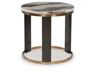Signature Design by Ashley Jazmore Coffee Table and 2 Ends - T671T1