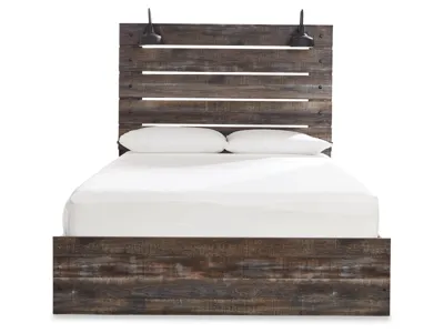 Signature Design by Ashley Drystan Queen Panel Bed, 2 Dressers, Mirror, Chest and 2 Nightstands - B211B104