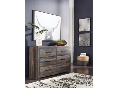 Signature Design by Ashley Drystan Queen Panel Bed, 2 Dressers, Mirror, Chest and 2 Nightstands - B211B104