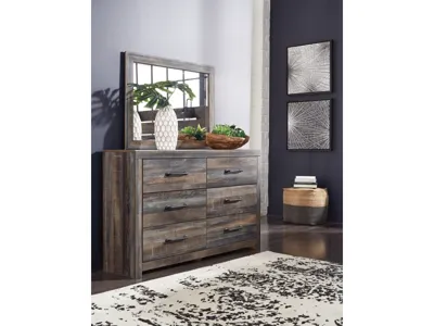 Signature Design by Ashley Drystan Queen Panel Bed, 2 Dressers, Mirror, Chest and 2 Nightstands - B211B104