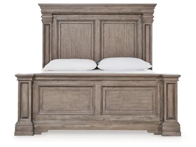 Signature Design by Ashley Blairhurst King Panel Bed, Dresser, Mirror and Nightstand - B916B9