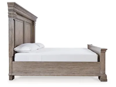 Signature Design by Ashley Blairhurst King Panel Bed, Dresser, Mirror and Nightstand - B916B9