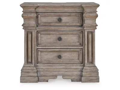 Signature Design by Ashley Blairhurst King Panel Bed, Dresser, Mirror and Nightstand - B916B9