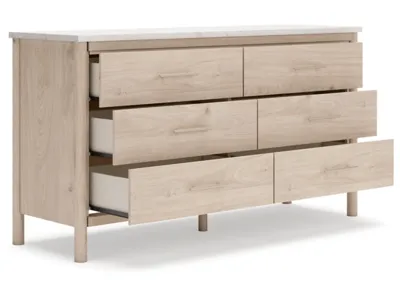 Signature Design by Ashley Cadmori Queen Panel Bed, Dresser and 2 Nightstands - B2615B25