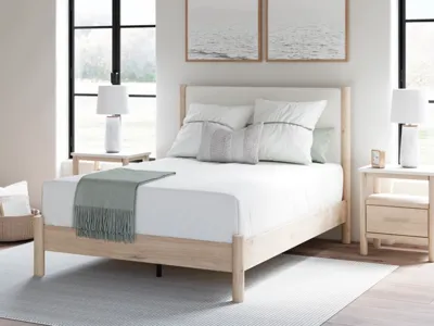 Signature Design by Ashley Cadmori Queen Panel Bed, Dresser and 2 Nightstands - B2615B25