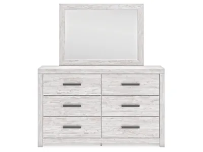 Signature Design by Ashley Cayboni King Panel Bed, Dresser, Mirror, Chest and 2 Nightstands - B3788B12