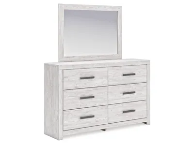 Signature Design by Ashley Cayboni King Panel Bed, Dresser, Mirror, Chest and 2 Nightstands - B3788B12