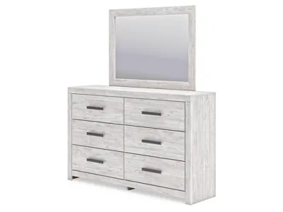 Signature Design by Ashley Cayboni King Panel Bed, Dresser, Mirror, Chest and 2 Nightstands - B3788B12