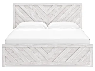 Signature Design by Ashley Cayboni King Panel Bed, Dresser, Mirror, Chest and 2 Nightstands - B3788B12